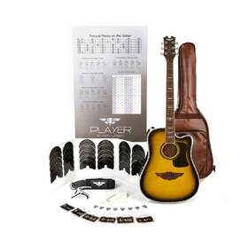 442861-5ce-441 Keith Urban Junior Inchplayerinch Tour Guitar 50piece Package Right Brazilian Bu