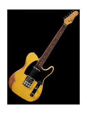 Kgd 746566992167 Relic Electric Guitar Mahogany Body Carbonized Maple Neck Rosewood Fretbo