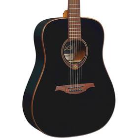 T118d-blk Lag Guitars 197881025137 Tramontane Dreadnought Acoustic Guitar Ob