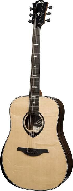 Hv50de Lag Guitars Hyvibe 50 Dreadnought Bevel Gloss