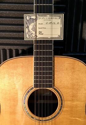 D-09-12e Larriv E Custom 12 String Rosewood Acoustic / Electric Usa Made