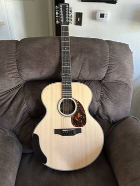 J03r-12 Larriv E Larrivee Rosewood 12 String Guitar With Anthem Dual Pickup System