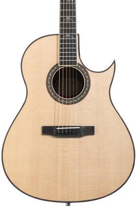 C-19-rw-0 Larrivee C-19 Rosewood Flying Eagle Reissue Acoustic Guitar - Gloss Natural