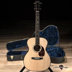 Om-10-rw-0 Larrivee Om-10 Deluxe Spruce/rosewood Acoustic Guitar With Case