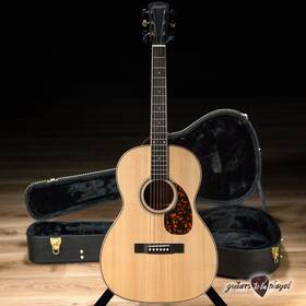 So-03-mh-0 Larrivee 000-03 Mh Spruce/mahogany 12-fret Acoustic Guitar With Case Demo