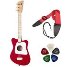 Lgmir Kellards Loog Mini Guitar For Children Red 686924567791