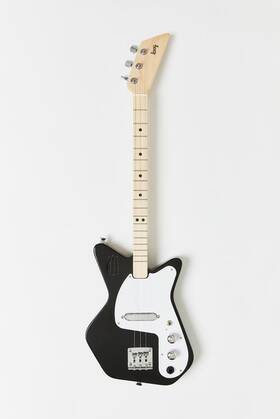 Loog 850003048215 Pro Electric Guitar With Built-in Amp Black