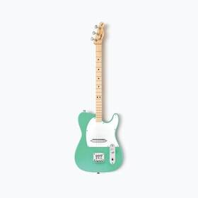 Loog 850042509418 Fender X 3-string Telecaster Green Guitar