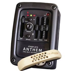 Lr Baggs 897042002884 Stagepro Anthem Acoustic Guitar Microphone Preamp Pickup System