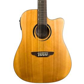 Lunawabisabi12 Luna Guitars Wabi Sabi 12-string Acoustic/electric - Solid Spruce Top Used