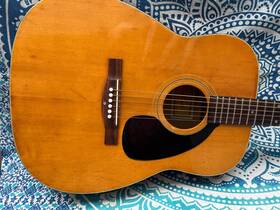 Lyle A-690 1960s Jumbo Dreadnought Acoustic Guitar Matsumoku Japan