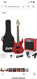 Lyxegbk30r Lyx Pro 30 Inch Electric Guitar And Starter Kit
