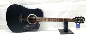 Wmp005262 Mantic Gt1dcbk Solid Top Acoustic Guitar Model Gt10dcbk - Black