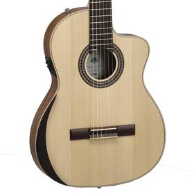 501.080 Manuel Rodr Guez .501.080 Rodriguez Ecologia Samba Flat Acoustic-electric Guitar - Spruce Walnut