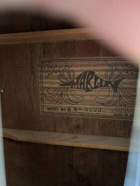 Km6000 Marlin Vintage Acoustic Guitar Similar To A D35 /
