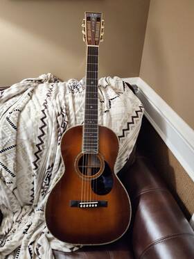 Martin 0042jm-c John Mayer Crossroads 2019 Ambertone