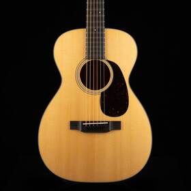 04mcs015 Martin Custom Shop Concert Style 18 Quilted Mahogany Acoustic Guitar