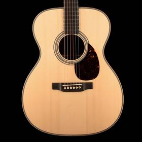 04mcs038 Martin Custom Shop Om-28 Ziricote With High Altitude Swiss Spruce Case