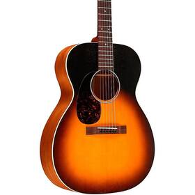 Martin 1000017whiskeysunsetlbag 000-17 Left-handed Auditorium Spruce-mahogany Guitar Whiskey Sunset