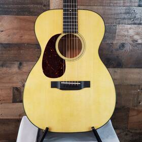 100018l Martin 0018l 00-18l Lefty Left Handed Natural Free Ship Hard Case 721
