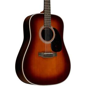 10cmcfglc24-035356 Martin Cs 28 Style Ad Spruce-wild Grain Indian Rw Dread Acoustic Guitar Ambertne