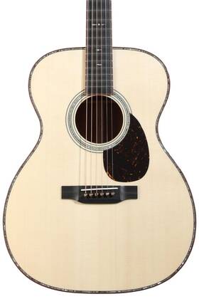 10cmdfglc24-013809 Martin Custom Shop Om Swiss Spruce/tasmanian Blackwood Acoustic Guitar - Natural
