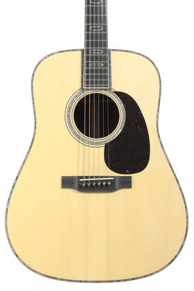 10cmdfglc24-013874 Martin Custom Shop Carpathian Spruce Dreadnought Acoustic Guitar - Natural With