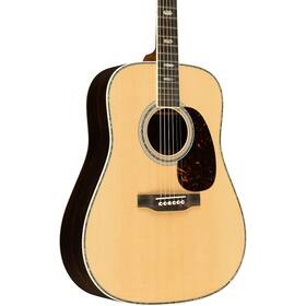 10cmdfglc24-031681 Martin Custom Shop 41 Style Spruce-ziricote Dreadnought Acoustic Guitar Natural