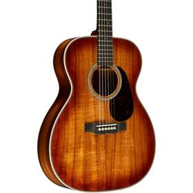 10cmdfglc24-031713 Martin Cs 28 Style All Highly Flamed Koa Auditorium Acoustic Guitar