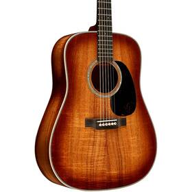 10cmdfglc24-031715 Martin Custom Shop 45 Style All Highly Flamed Koa Acoustic Guitar Natural