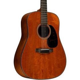 10cmdfglc24-031720 Martin Custom Shop 18 Style All Flamed Mahogany Dreadnought Acoustic Guitar
