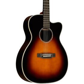 10cmdfglc24-033640 Martin Custom Shop 28 Style Spruce-rosewood Omc Acoustic Guitar 1935 Sunburst