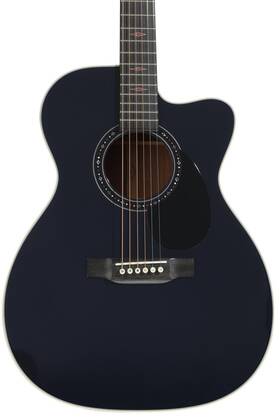 10cmefglc24-002275 Martin Custom Shop Omc Spruce/mahogany Acoustic Guitar - Gloss Navy Blue