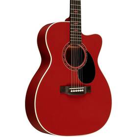 10cmefglc24-002281 Martin Custom Shop 18 Style Spruce-mahogany Omc Acoustic Guitar Red