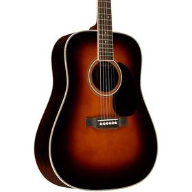 10cmefglc24-025225 Martin Custom Shop 28 Style Spruce-cocobolo Dreadnought Acoustic Guitar Sunburst