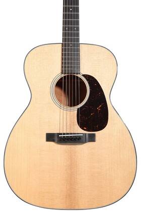 10cmefglc24-033230 Martin Custom Shop Style 18 J-14 Acoustic Guitar - Natural
