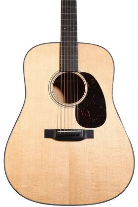 10cmefglc25-022907 Martin Custom Shop Style 18 D-14 Acoustic Guitar - Natural