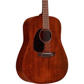 10d15mlbag Martin D-15m Left-handed Dreadnought All Mahogany Acoustic Guitar Natural