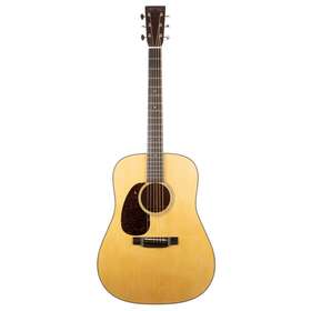 10d18l Martin D-18l Left-handed Acoustic Guitar With Case