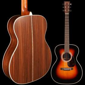 10y18om28sunburst Martin Om-28 Sunburst Standard Series W Case And Tonerite Aging 4lbs 0oz