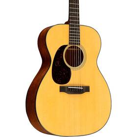 10y2500018l Martin 000-18 Standard Auditorium Left-handed Acoustic Guitar Natural