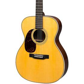10y2500028l Martin 000-28 Standard Auditorium Left-handed Acoustic Guitar Natural