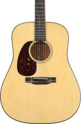 Martin 10y25d18l D-18 Standard Series Left-handed Acoustic Guitar - Natural Aging Toner