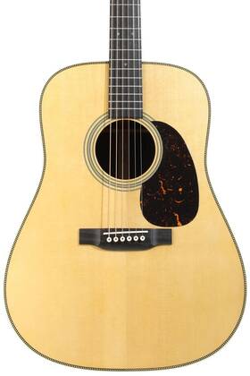 10y25hd28 Martin Hd-28 Standard Series Acoustic Guitar - Natural With Aging Toner