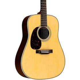 10y25hd28l Martin Hd-28 Standard Left-handed Dreadnought Acoustic Guitar Natural
