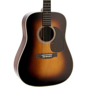 10y25hd28sunburst Martin Hd-28 Dreadnought Acoustic Guitar - 1935 Sunburst
