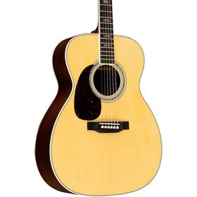 10y25j40l Martin J-40 Standard Jumbo Left-handed Acoustic Guitar Natural