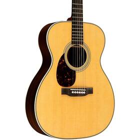 10y25om28l Martin Om-28 Standard Orchestra Model Left-handed Acoustic Guitar - Natural