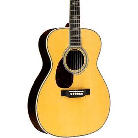10y25om45l Martin Om-45 Spruce-rosewood Left-handed Orchestra Acoustic Guitar Natural