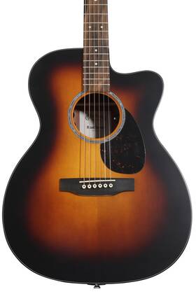 11omc10emodburst Martin Road Series Omc-10e Modern Acoustic-electric Guitar - 1935 Sunburst